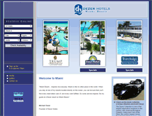 Tablet Screenshot of dezerhotels.com